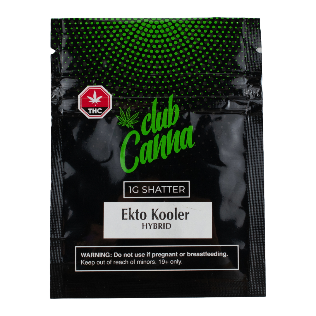 Ekto Kooler Shatter - 1g - Club Canna - Best Cannabis In 