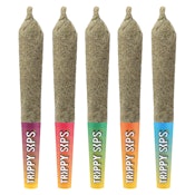 Trippy Sips - Juicy 5 Variety Pack 5 x 0.5g Infused Pre-Rolls - Blend