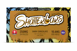 Vegan Dark Chocolate - Indica - 250mg - Euphoria Extracts