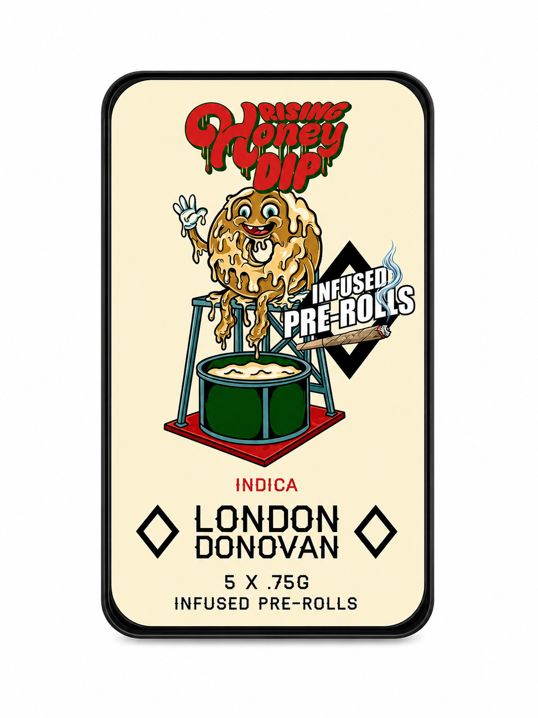 Rising Honey Dip - Infused 5 pack - London Donovan