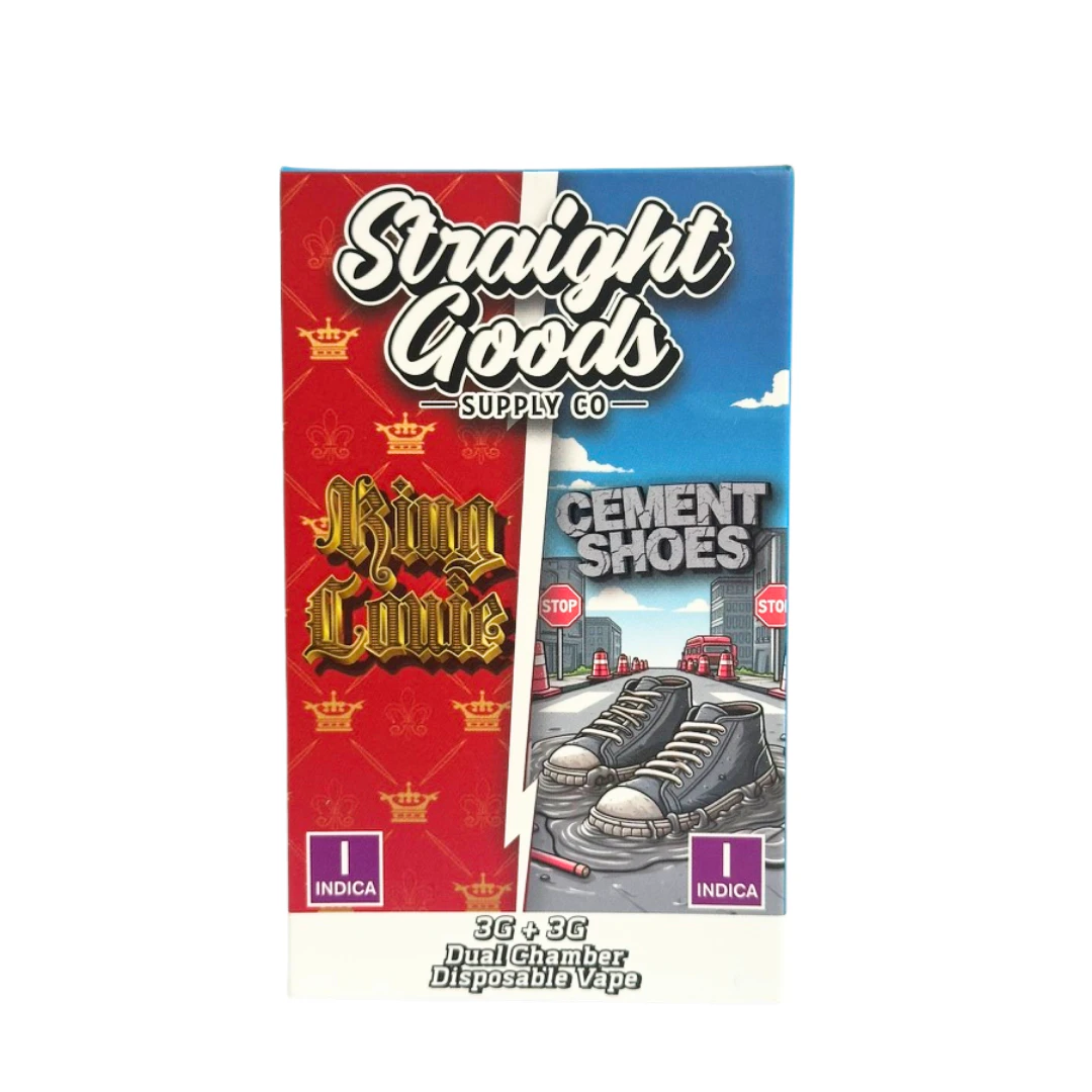 Straight Goods - King Louis + Cement Shoes Vape Pen - 6g - Straight Goods Main Image