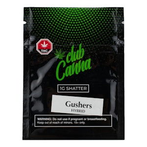 Club Canna - Gushers Shatter - 1g - Club Canna