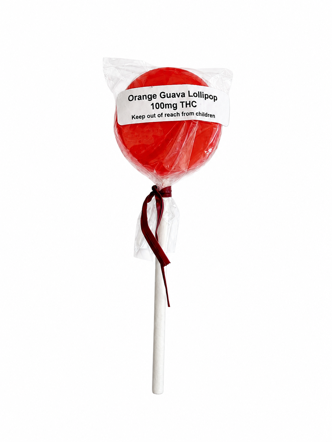 Orange Guava Lollipop - 100mg - Choice Edibles