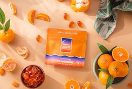 Coast | Tangerine Gummies | 100mg THC 100mg CBD 100mg CBG