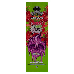 Gas Gang - Cherry Lime Gelato Vape Pen - 1g - Gas Gang