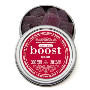 Boost Edibles - Cherry Gummies - 300mg - Boost