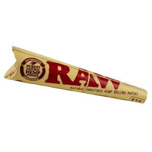 RAW - Organic Cones (6x) - 1¼  - RAW Papers
