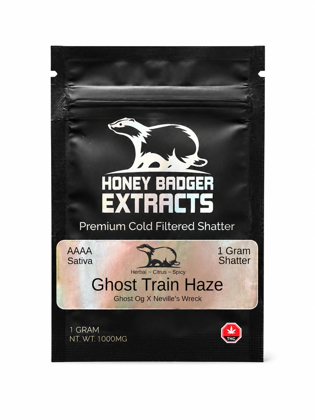 Honey Badger - Ghost Train Haze Shatter - 1g - Honey Badger Main Image