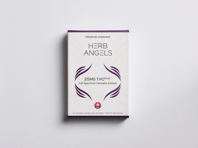 Herb Angels - THC plus Capsules - 250mg - Herb Angels