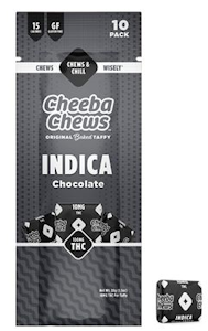 Cheeba Chews - Cheeba Chews - Chocolate Taffy Indica - 100mg