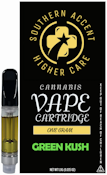 Southern Accent - Green Kush Vape Cart - 1g