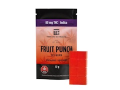 Fruit Punch Indica - THC 80mg - Twisted Extracts