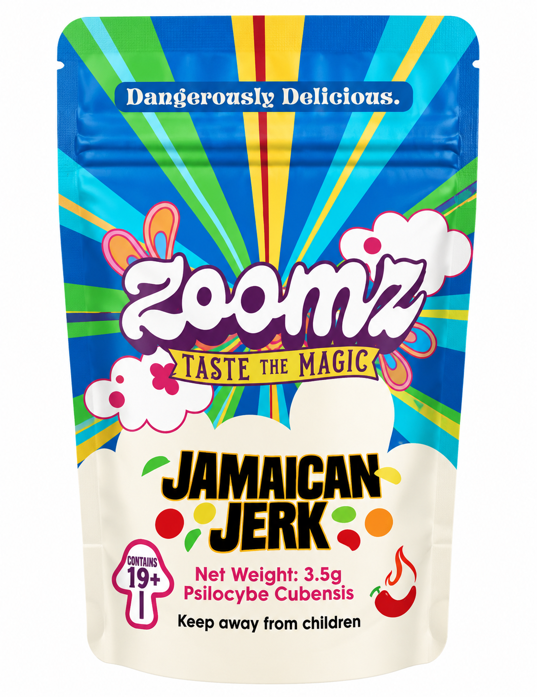 Jamaican jerk - Zoomery chips London Donavon