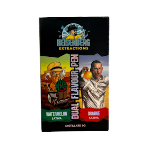 Heisenberg - Watermelon + Orange Vape Pen - 6g - Heisenberg Duel Chamber