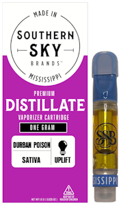 Southern Sky Brands - Durban Poison THC Vape - 1g