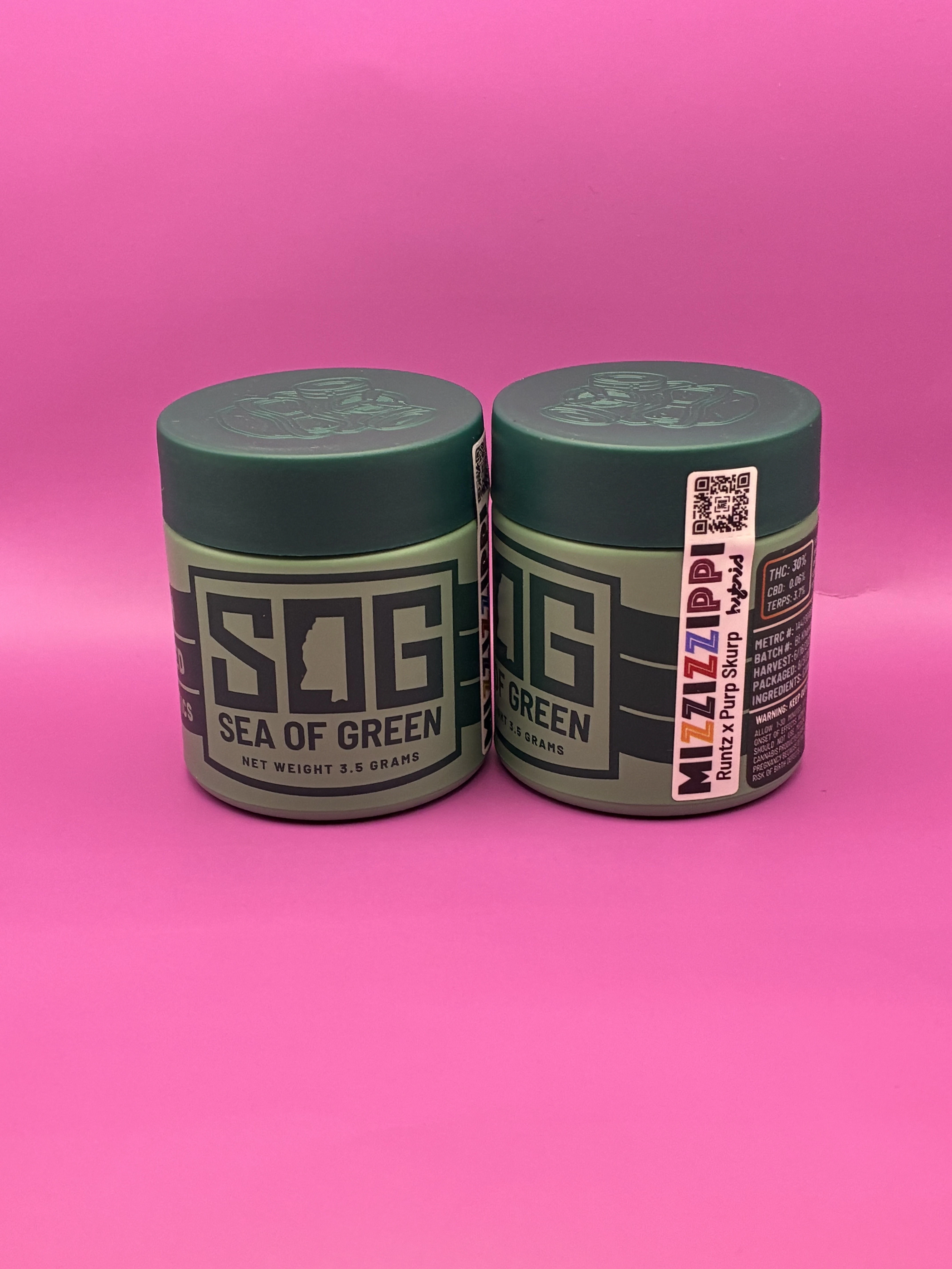 Sea of Green - SOG - Mizzizzippi - 3.5g Main Image