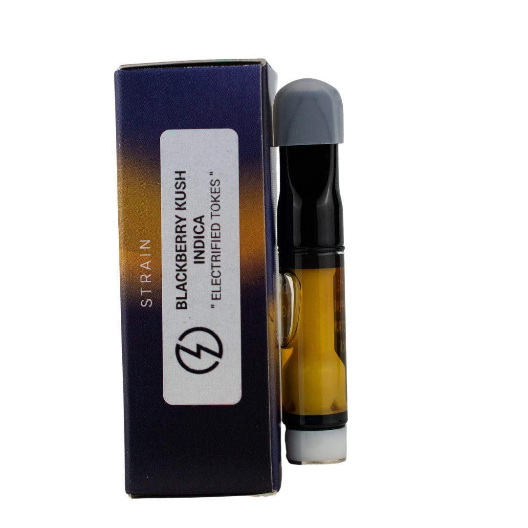 Blackberry Kush Sauce Vape Cartridge 1g High Voltage