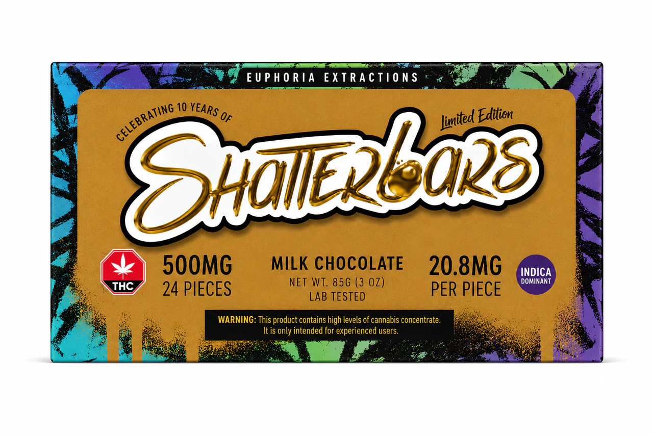 Euphoria Extracts - Milk Chocolate - Indica - 500mg - Euphoria Extracts Main Image