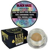 Black Razz Live Rosin Concentrate Jar - 1g