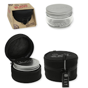 Smellproof Cozy & Jar - 6oz - Raw