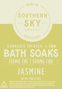 Southern Sky Brands - Jasmine Bath Soak (237mg THC, 347mg CBD)