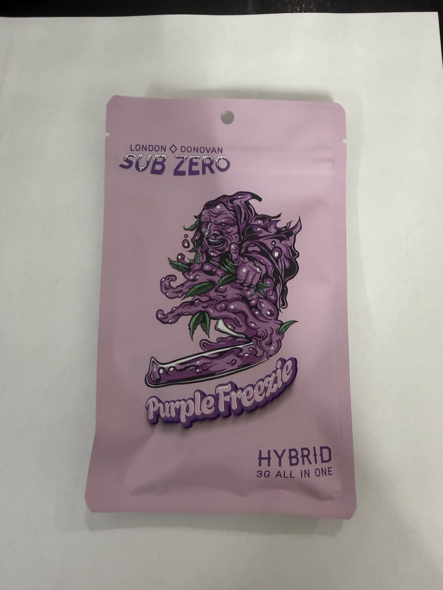 Purple Freeze Vape Pen - 3g London Donovan