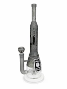 16" Smoke Circuitboard Water Pipe - Milkyway
