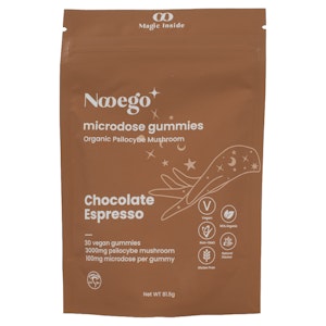 Nooego - Chocolate Espresso Psilocybin Gummies - 100mg - Nooego