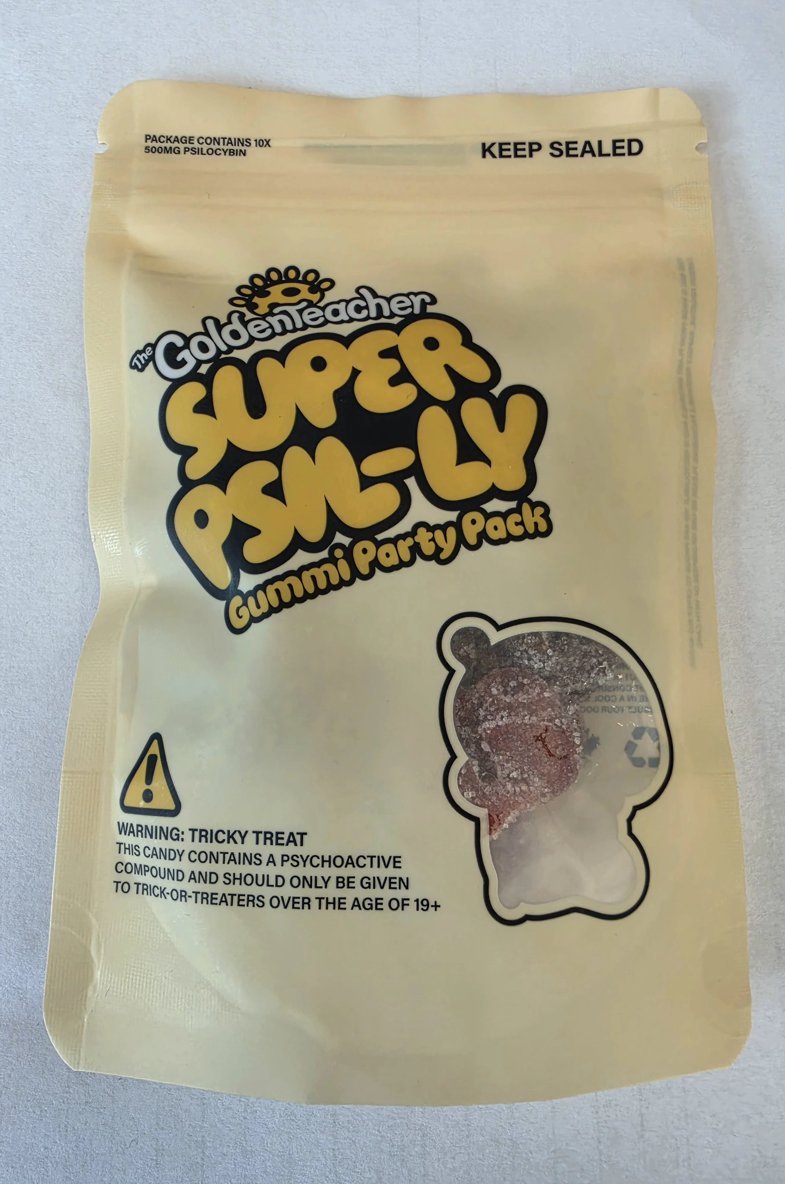 The Golden Teacher - Super Psil-ly Gummi Party Pack - 5000mg - The Golden Teacher Main Image
