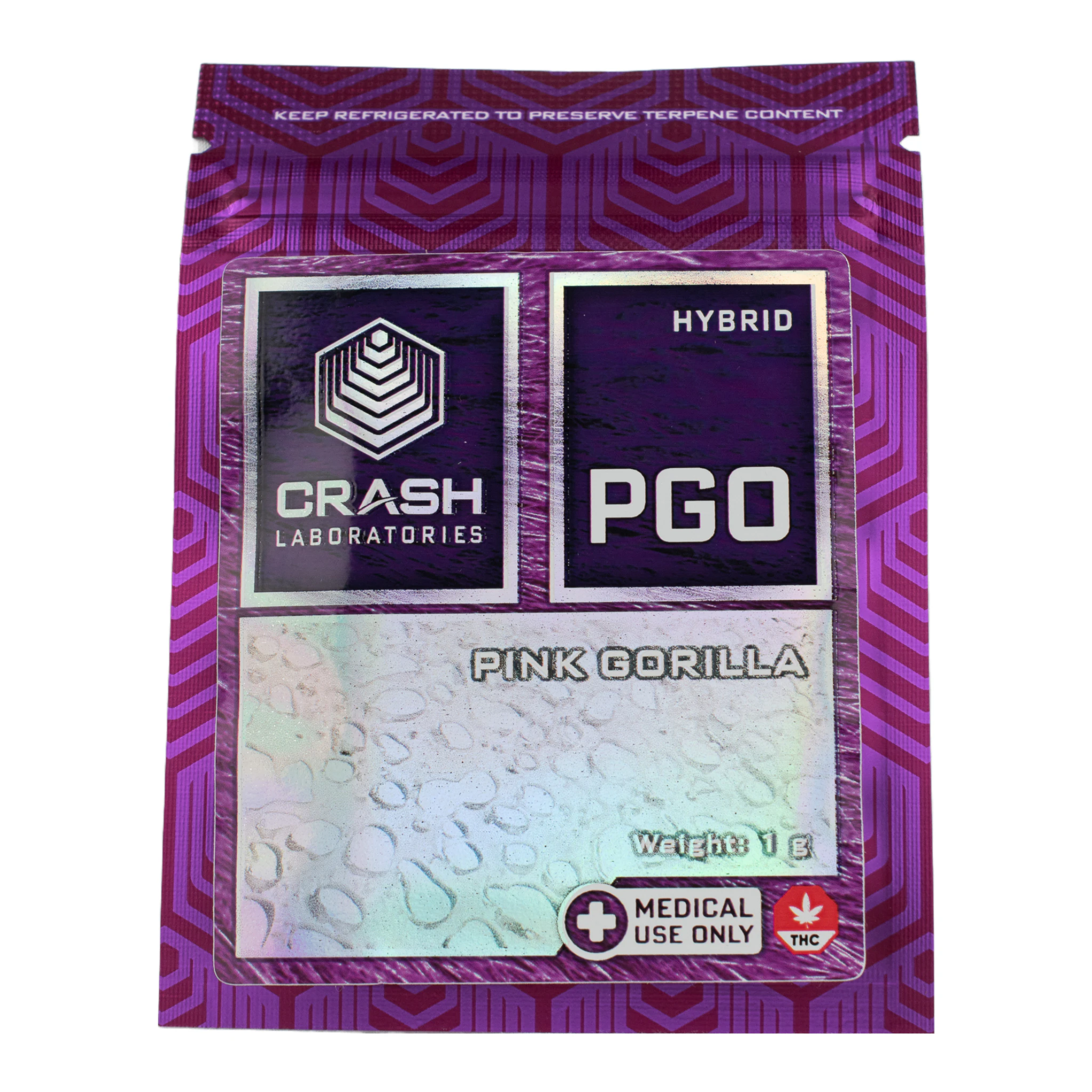 Crash Labs - Pink Gorilla Shatter 1g - Crash Labs Main Image