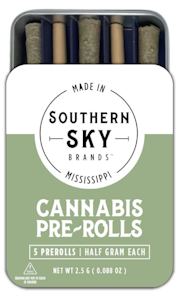Southern Sky Brands - Chronic Boom 0.5g Pre Roll 5 Pack