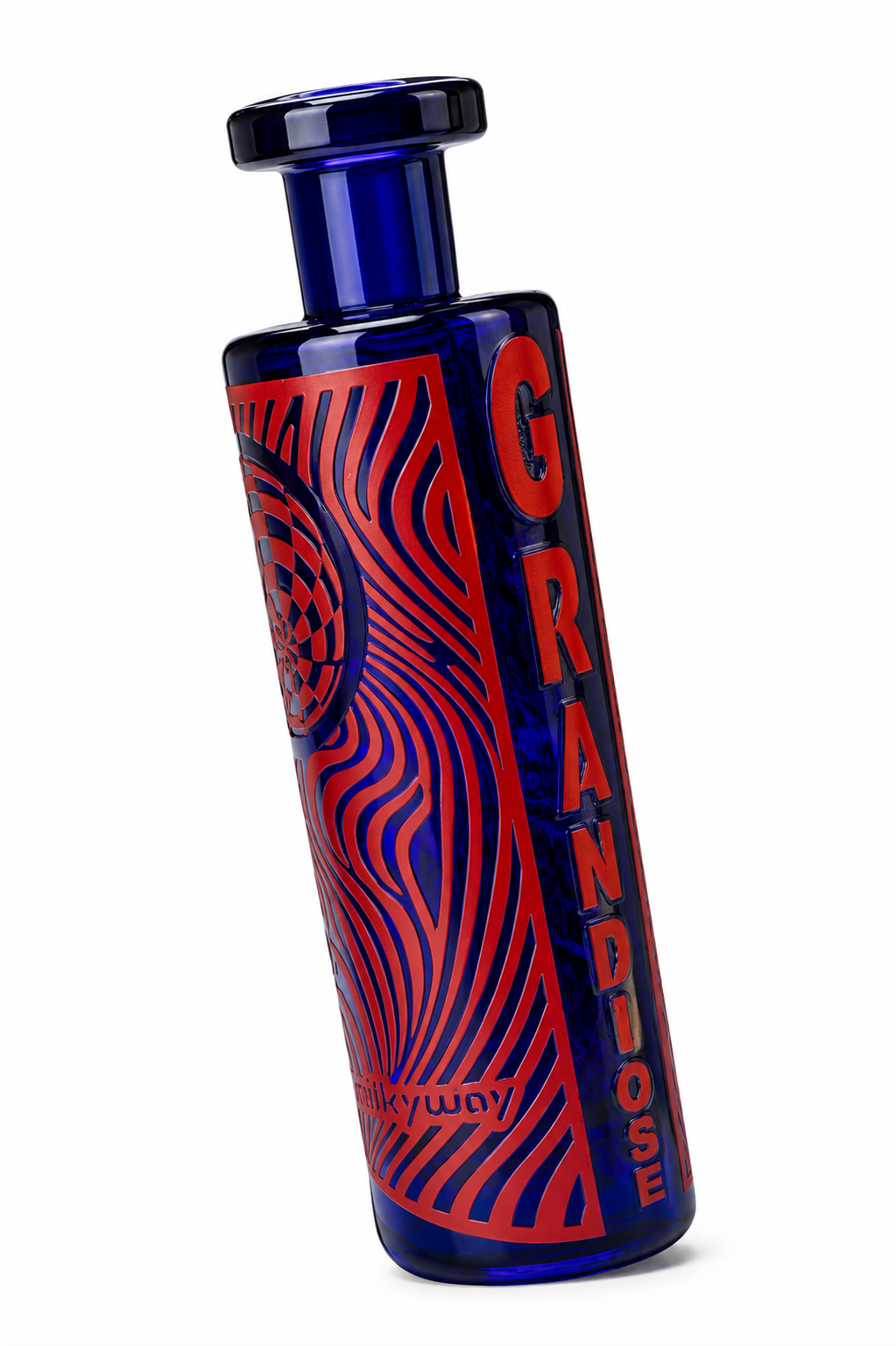 Red Grandiose Wet Puffco Peak Attachment - Milkyway