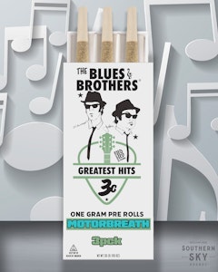 Southern Sky Brands - Blues Brothers - Motorbreath 1g Pre Roll 3 Pack