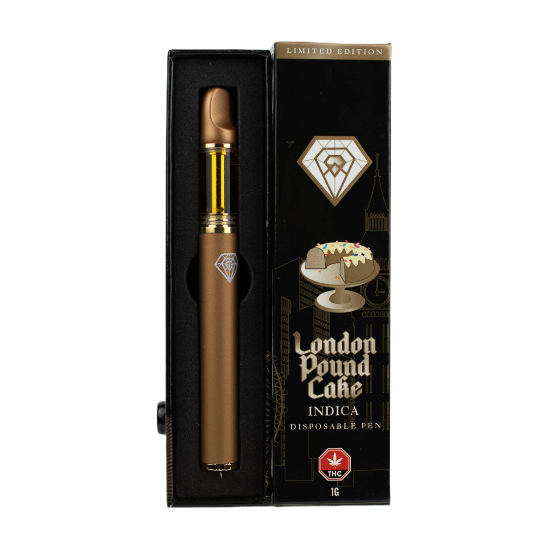 London Pound Cake 1g Vape Pen - Diamond Extracts
