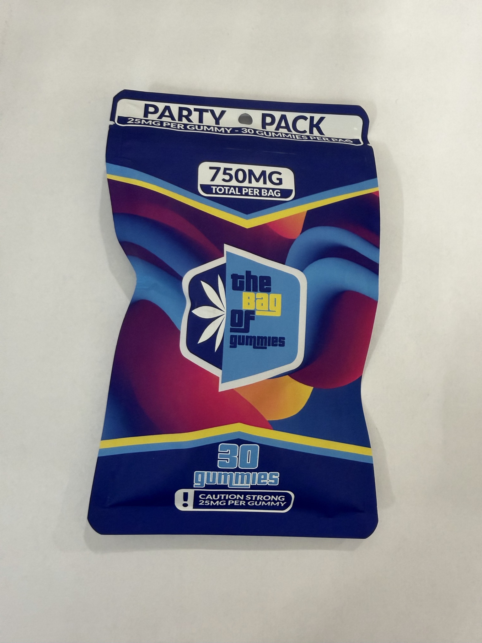 THC 750mg (30x25mg) Gummies - London Donovan