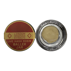 London Donovan - Kush Lightning Hash Rosin Baller Jar - 3.5g - London Donovan