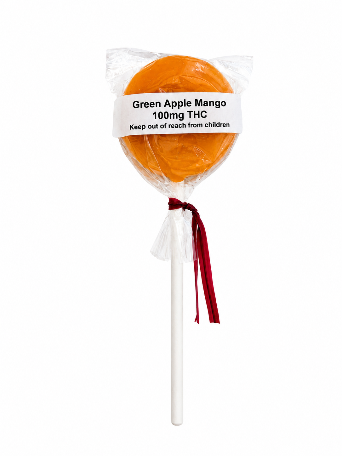 Green Apple Mango Lollipop - 100mg - Choice Edibles