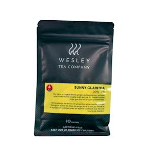 Wesley Tea Co. - 20mg THC Sunny Claritea - 10-Pack - Wesley Tea Co.