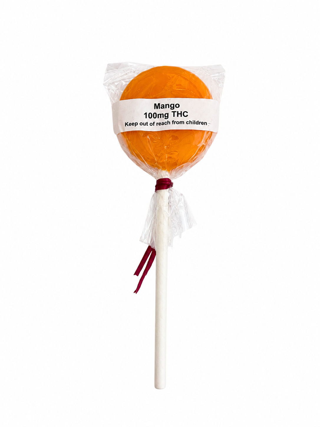 Mango Lollipop - 100mg - Choice Edibles