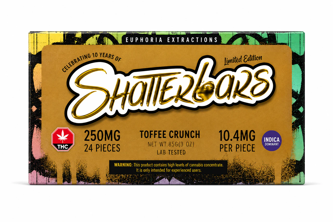 Euphoria Extracts - Toffee Crunch - Indica - 250mg - Euphoria Extracts Main Image