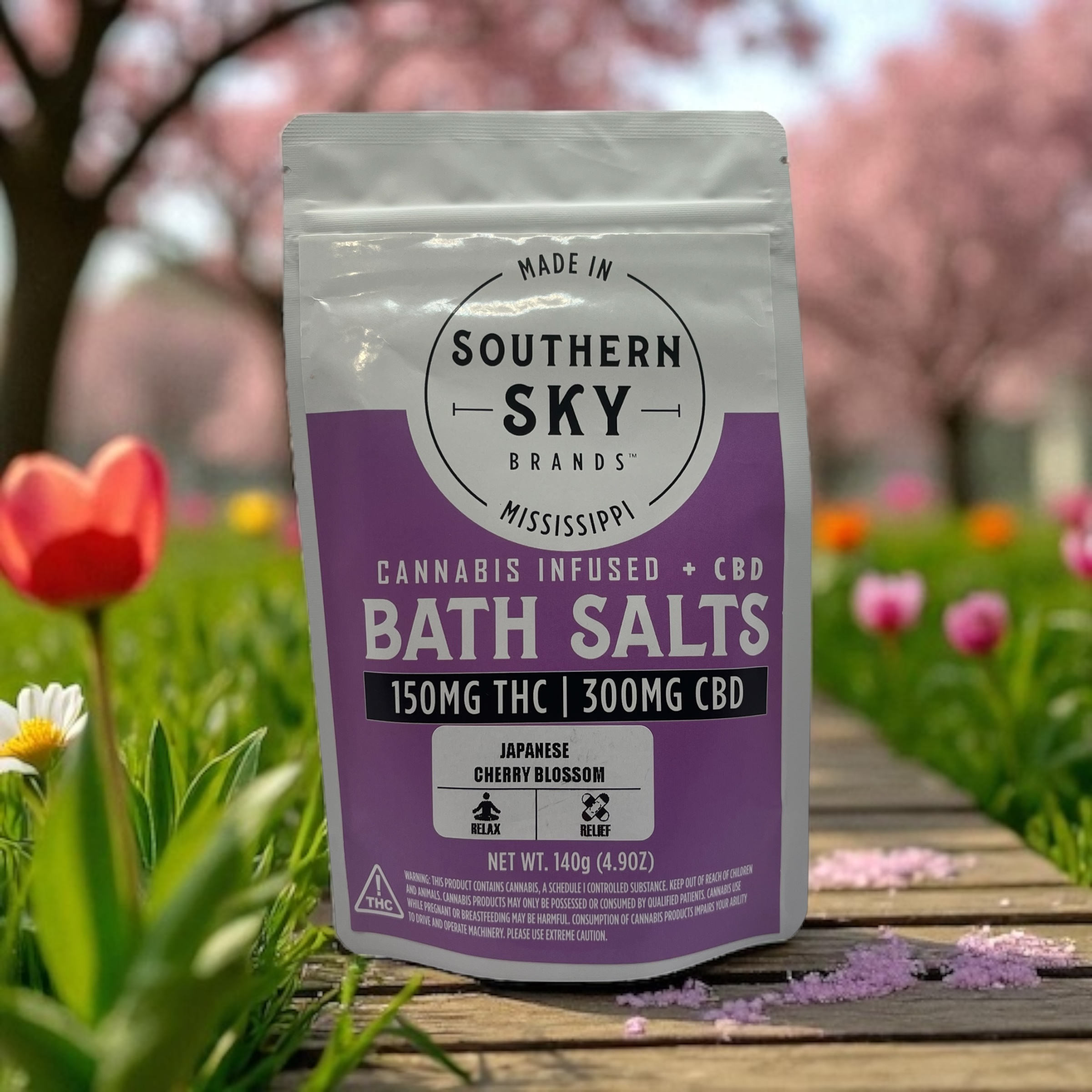 Japanese Cherry Blossom Bath Salt PK