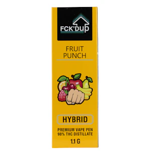 Fck Dup - Fruit Punch Vape Pen - 1.1g - Fck Dup