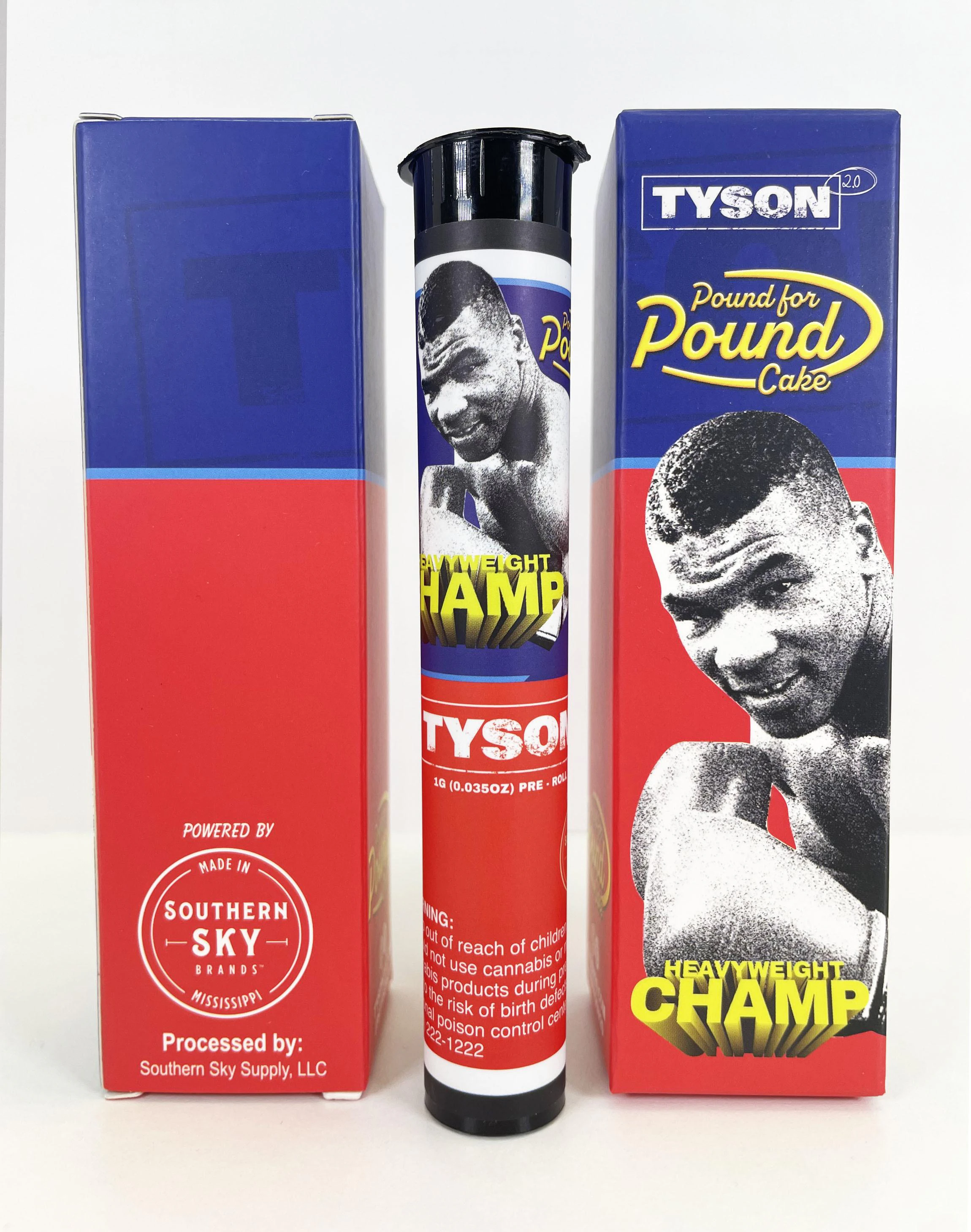 Southern Sky Brands - Tyson 2.0 Pound for Poundcake Pre-Roll Main Image
