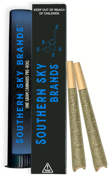Southern Sky Wellness - Ole Bliss 0.5g Pre Roll 2 Pack Main Image