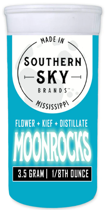 Southern Sky Brands - 3.5g Blue Afghan Moonrocks Main Image