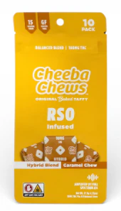 Cheeba Chews - Cheeba Chews - Caramel Taffy RSO Hybrid - 100mg Main Image