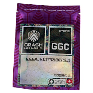 Crash Labs - Gods Green Crack Shatter 1g - Crash Labs