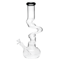 14'' Twisted Spiral Glass Bong - Arsenal