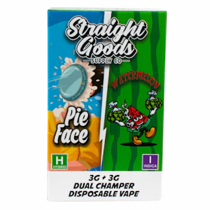 Straight Goods - Pie Face + Watermelon Vape Pen - 6g - Straight Goods
