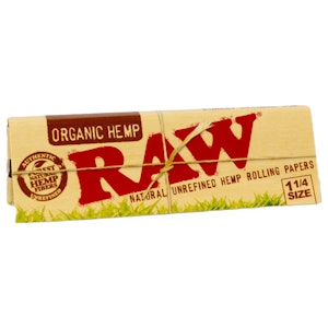 RAW - Organic 1¼ - RAW Papers